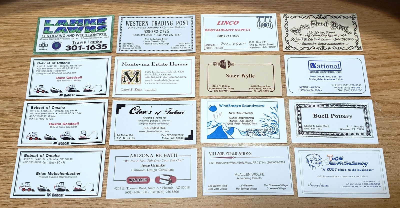 🔥 LOT of 100 Misc. BUSINESS CARDS w/ BORDERS for BUSINESS CARD COLLECTION L13