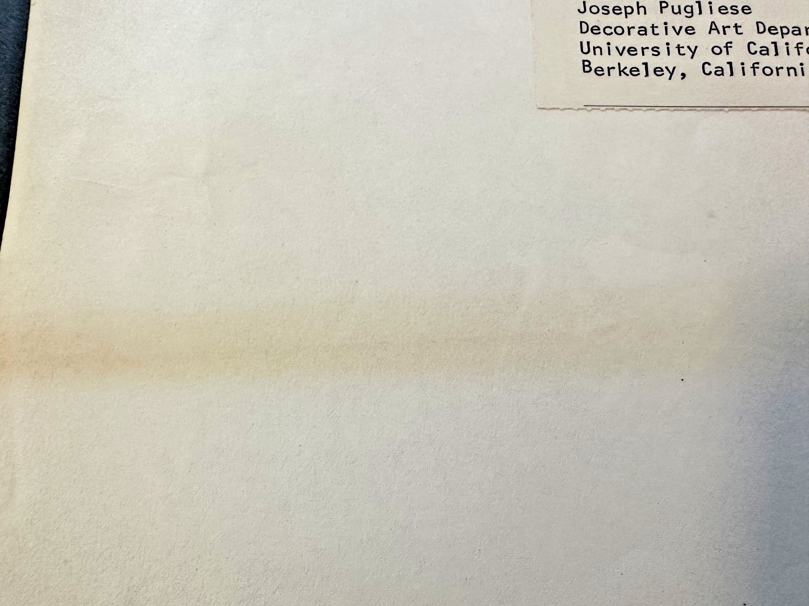Richard McLean Robert Bechtle 1964 Berkeley Gallery exhibit flyer Rainbow RB