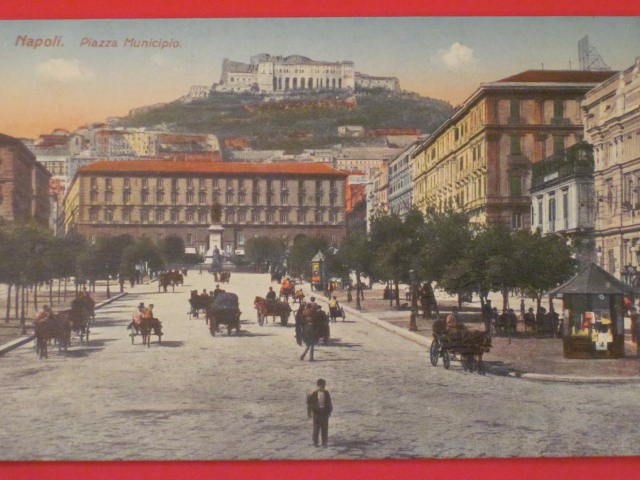 Piazza Municipio / Napoli, Italy Postcard