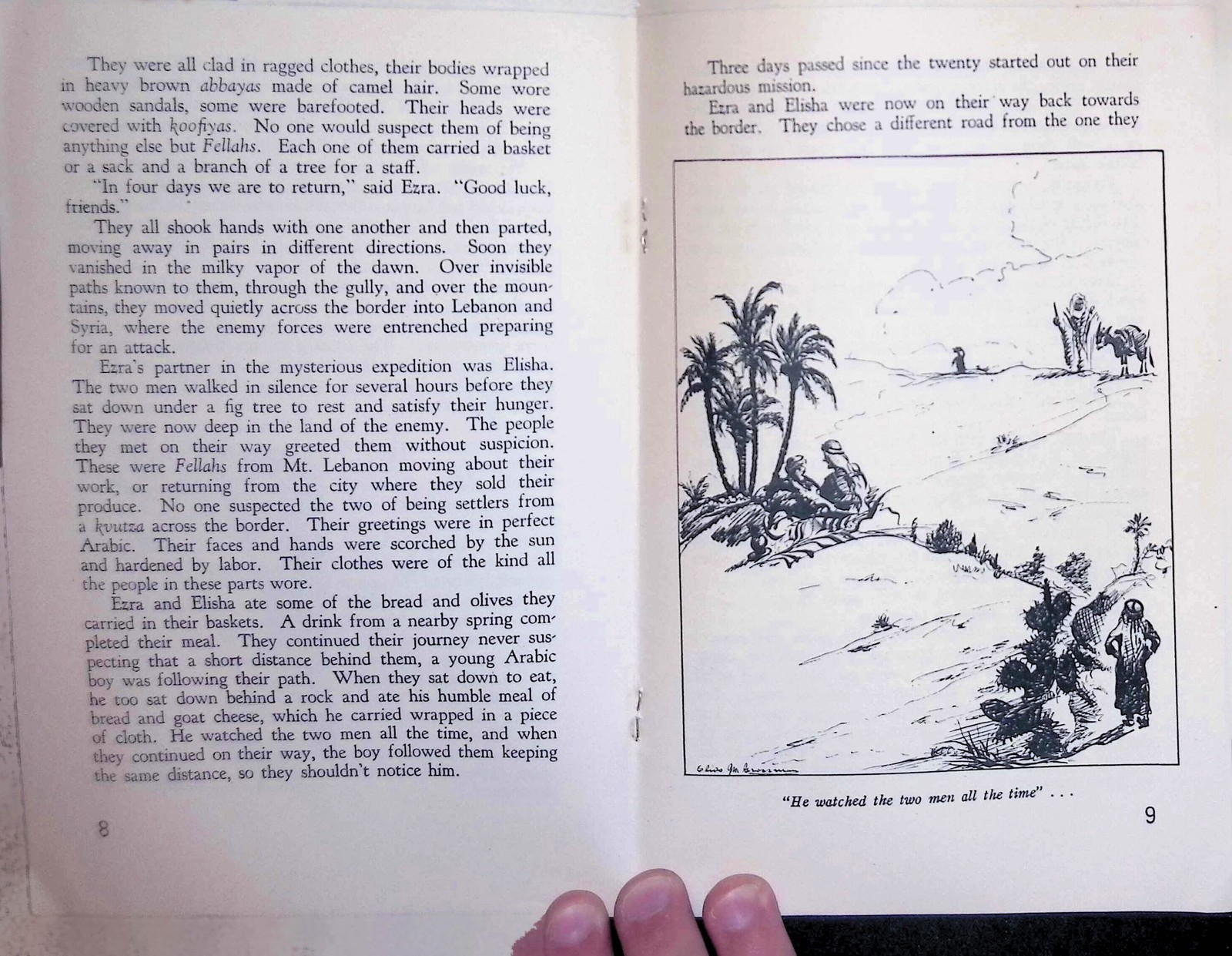 WWII Novel “The Twenty & The One” 1940s Nazis Libya Syria Vintage