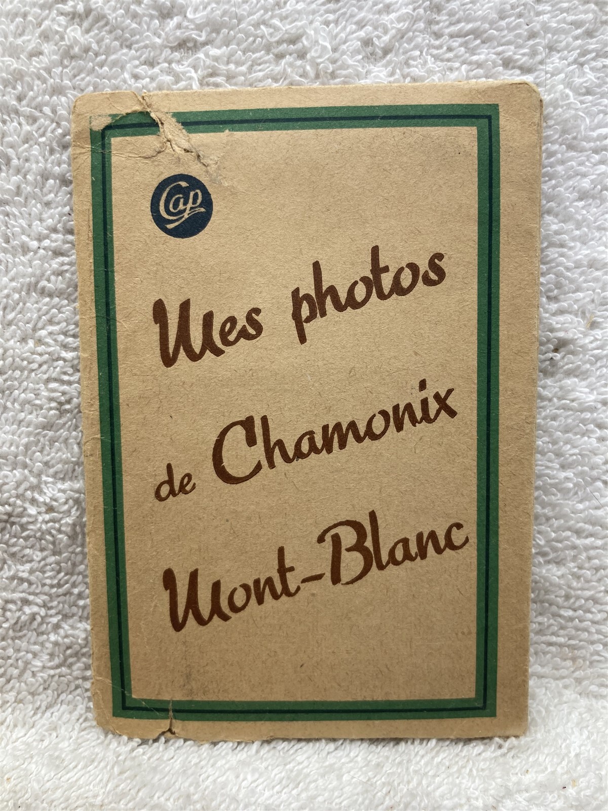 1930’s 1940’s Chamonix Mont Blanc Photograph Folder France Switzerland Italy