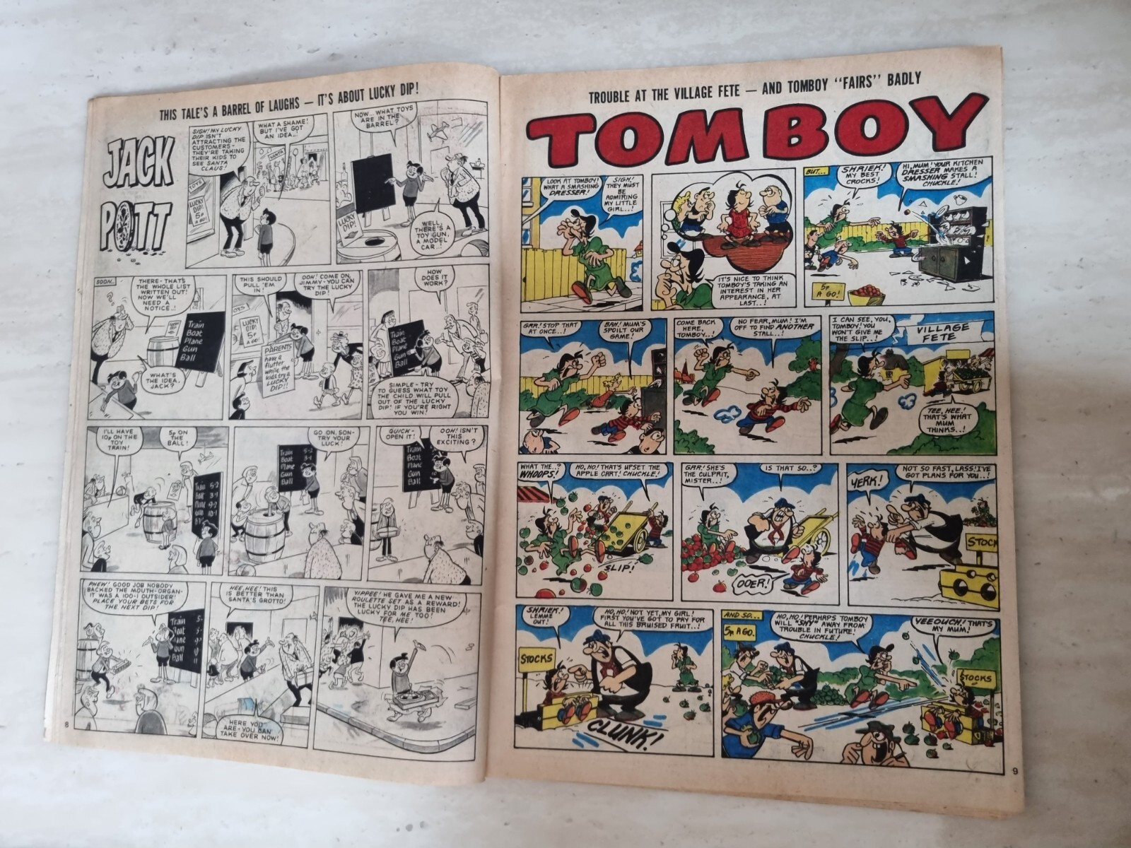 Cor!! IPC Magazines British Weekly Comic 22nd December 1973