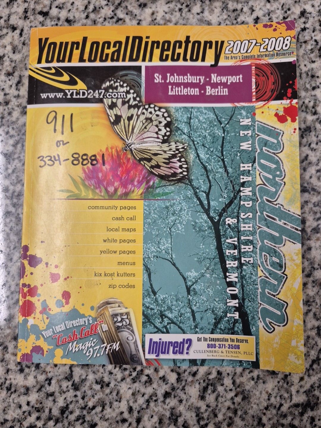 2007-2008 Local Directory Northern VT & New Hampshire Local Directory