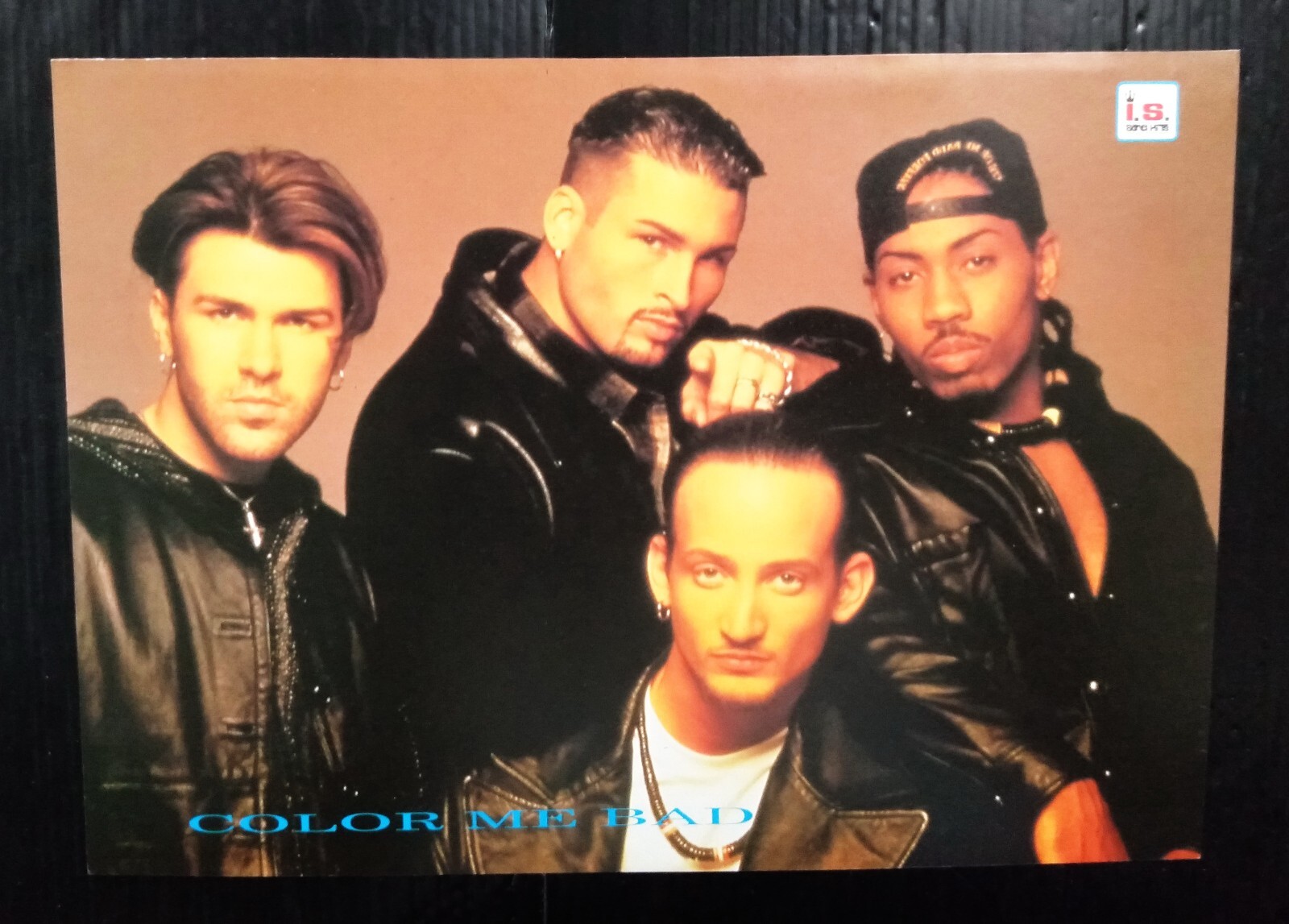 C5271 Pearl Jam Color Me Badd Vintage Thailand ONLY 1 COLOR PAGE MEGA RARE!!!