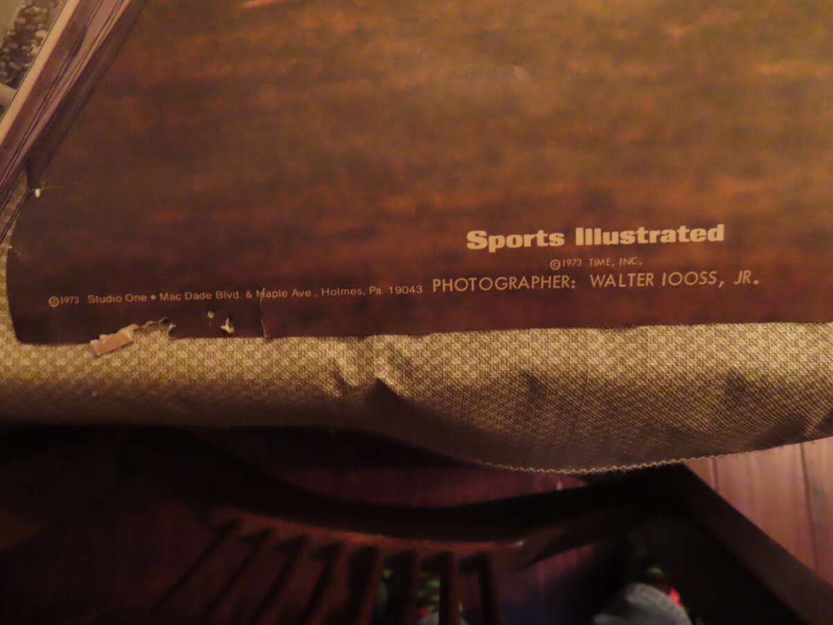 Hank Aaron 1973 Sports Illustrated Poster Non glossy