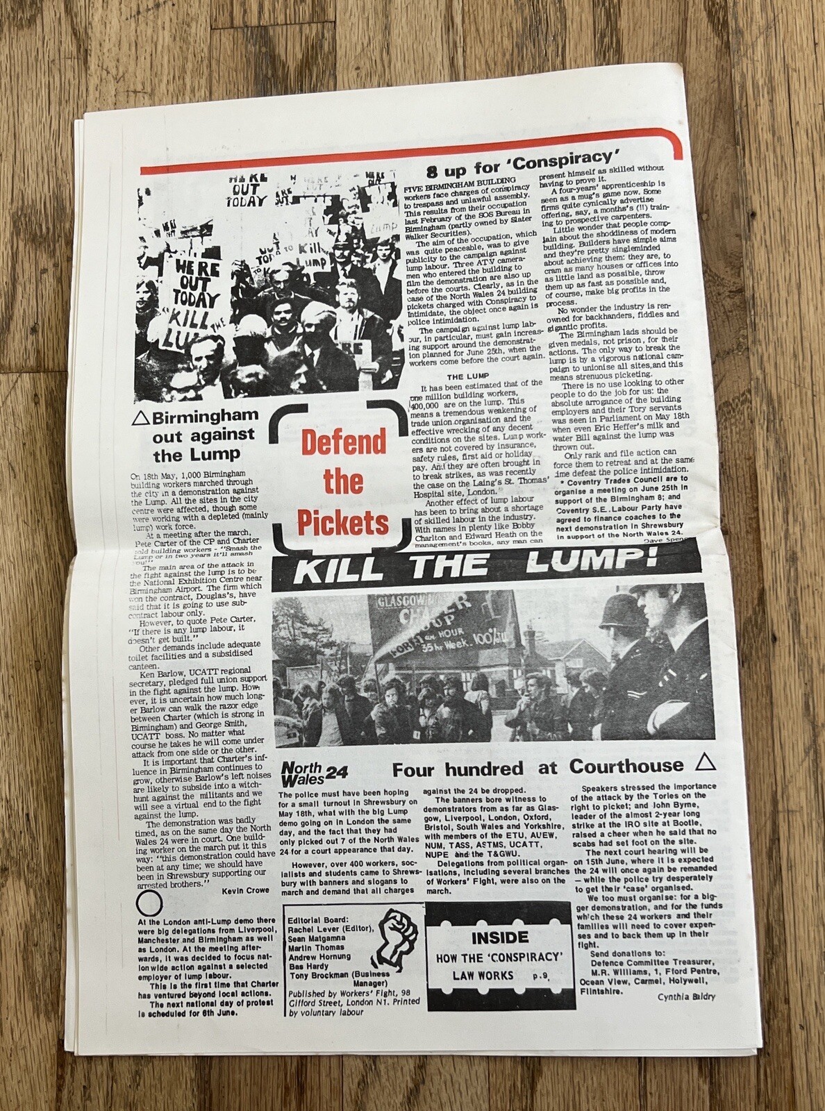 Left Wing Socialist Marxist Journal United Kingdom Papers-Wear and Imperfection