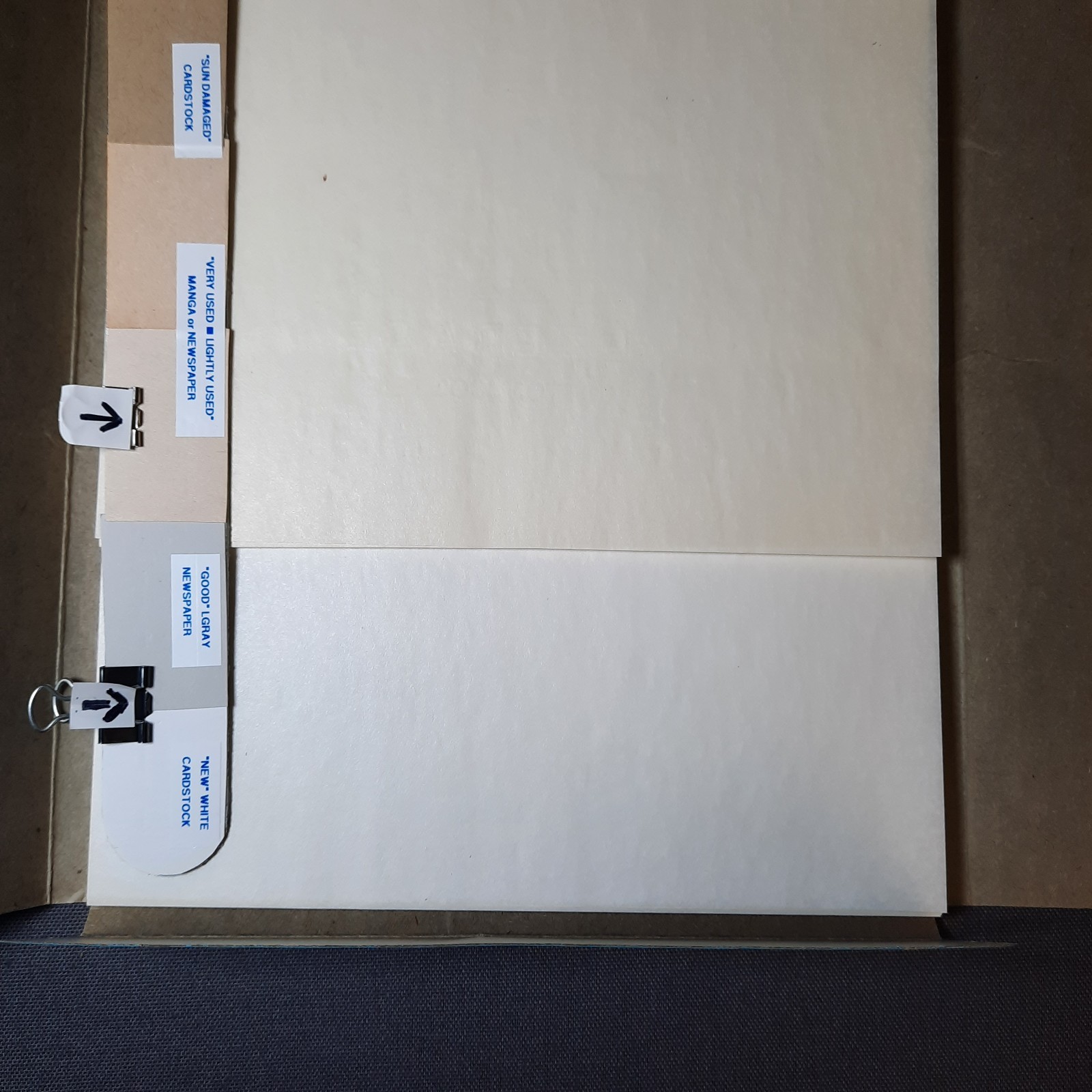 Typewriter Mixed Paper Lot New Partial and Weathered Cotton Onion Skin Watermark