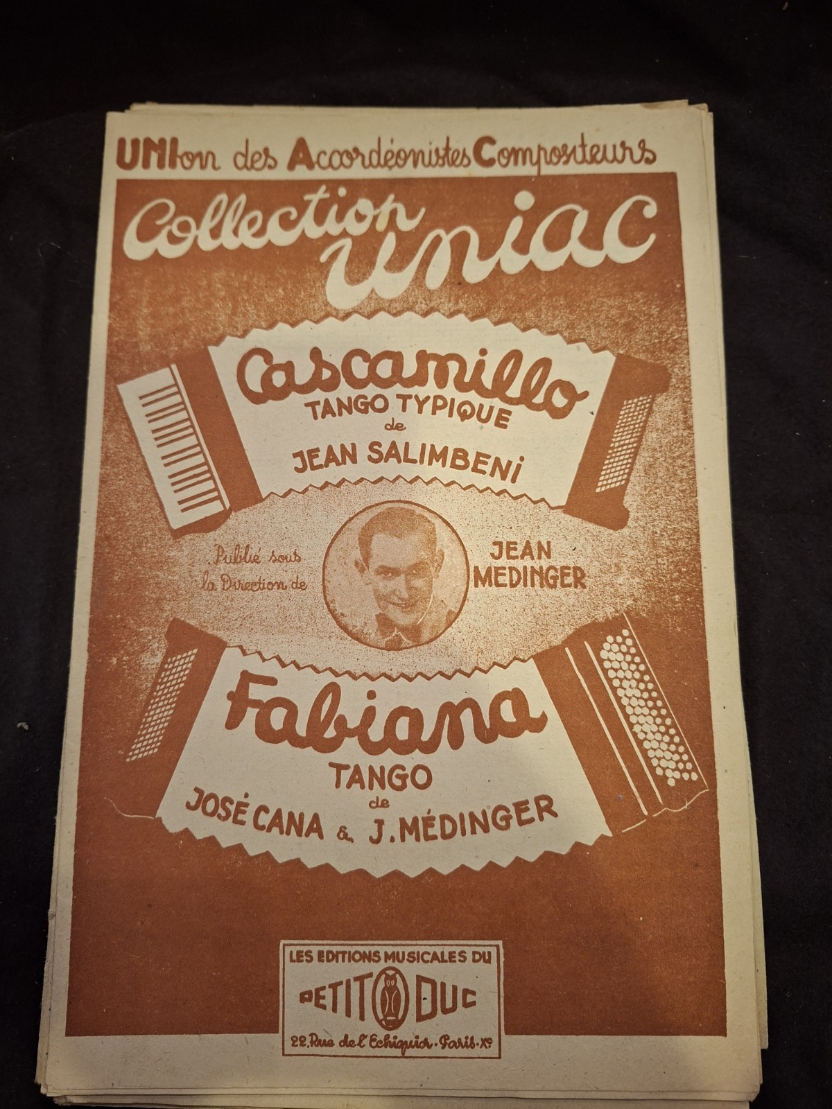 Cascamillo Salimbeni Fabiana Médinger Sheet Music