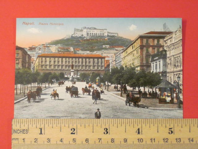 Piazza Municipio / Napoli, Italy Postcard