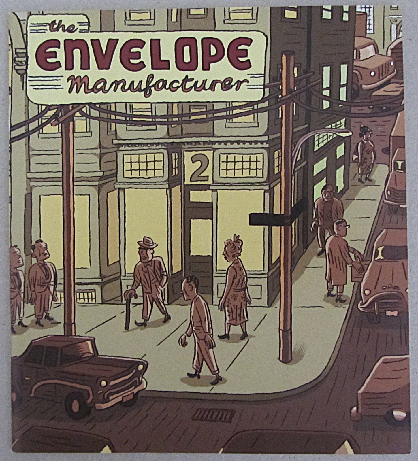 THE ENVELOPE MANUFACTURER #2 by CHRIS OLIVEROS~2006~PAPERBACK SOFT COVER