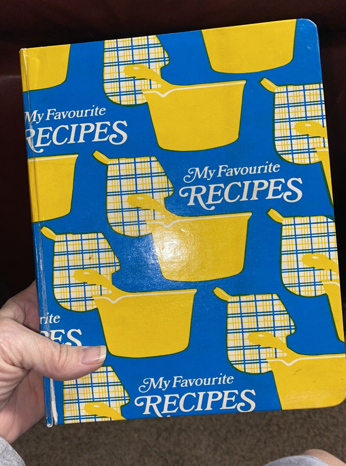 Vintage 1960’s My Recipes Recipe Binder Metal 3 Ring with envelopes and paper