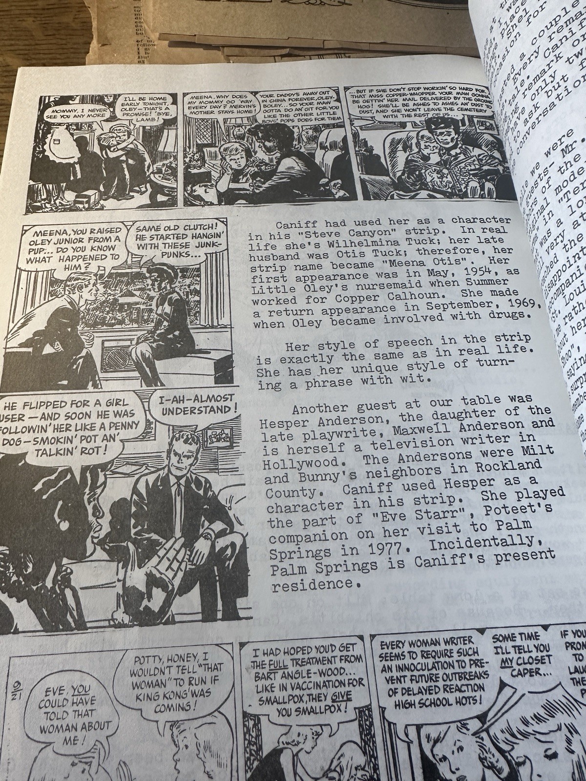 Strip Scene Magazine Fall 1982 Comic Strips Tarzan Trek