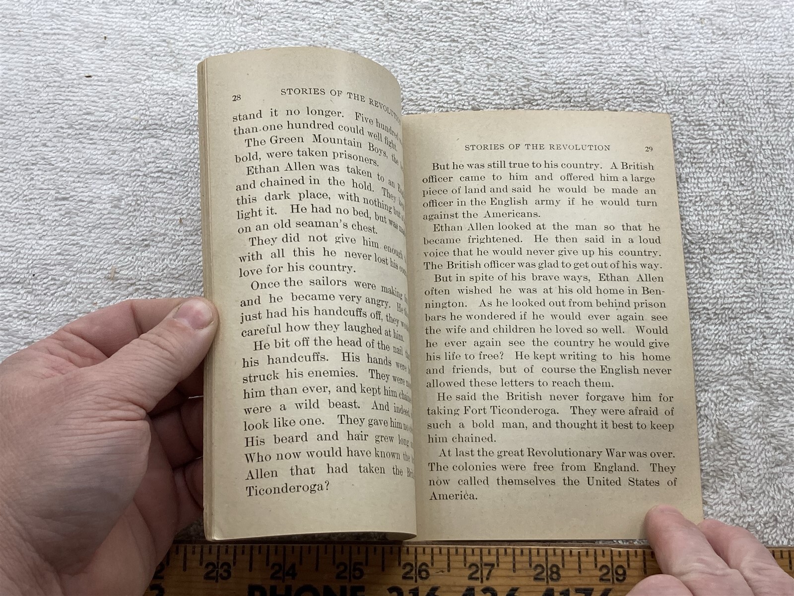 1906 Stories of the Revolution No 68 Nellie McCabe School Classic Series Vtg