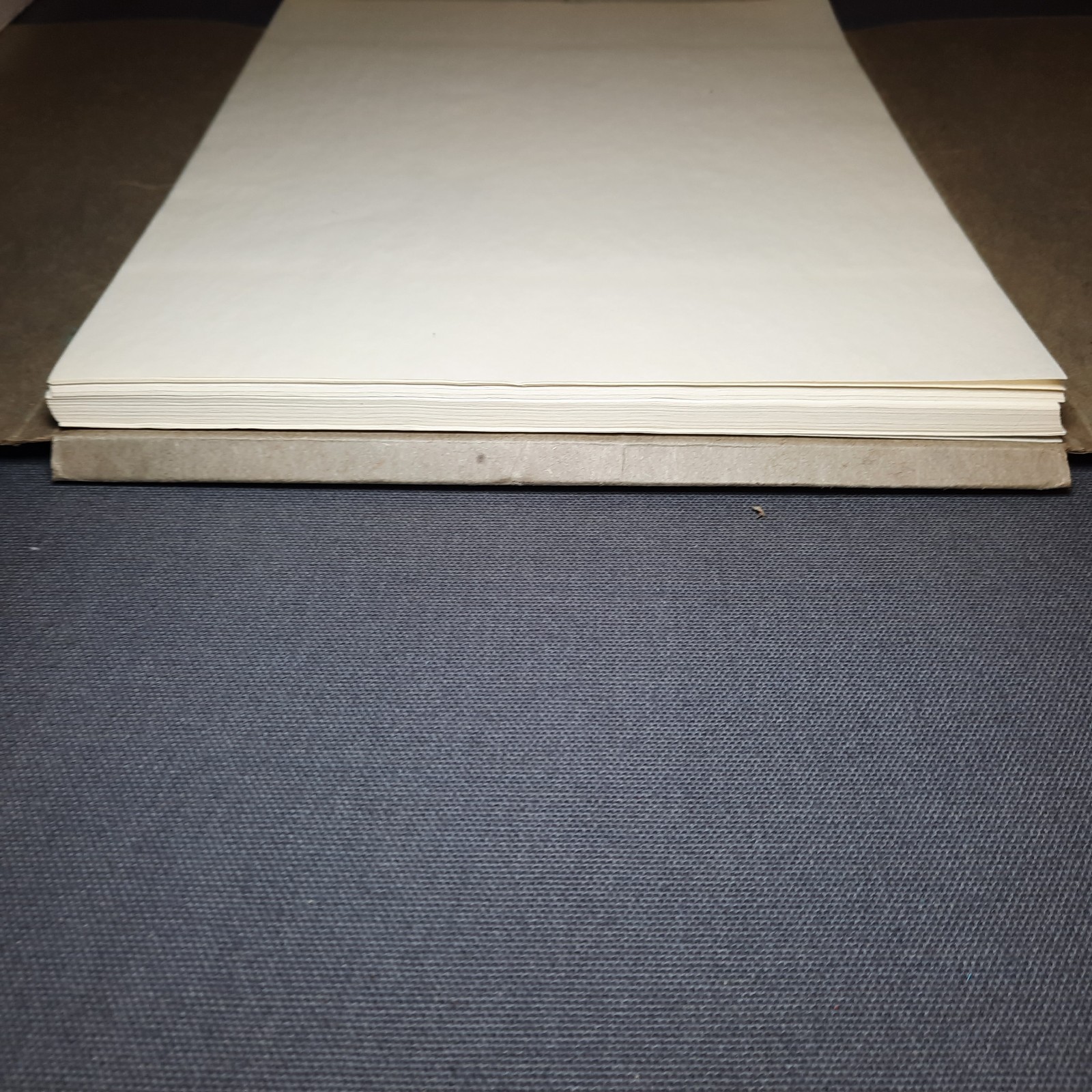 Typewriter Mixed Paper Lot New Partial and Weathered Cotton Onion Skin Watermark