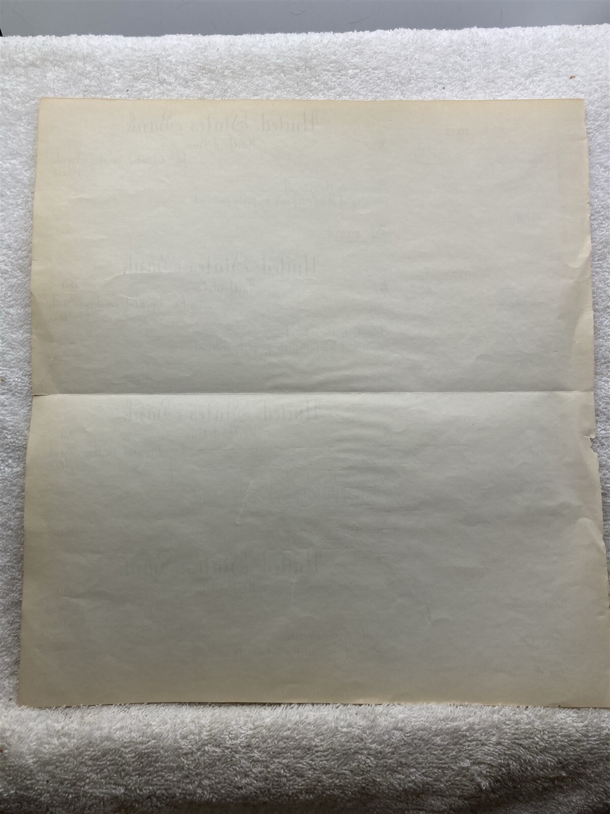 1890’s United States Bank Blank Checks & Stubs Hartford CT Vtg
