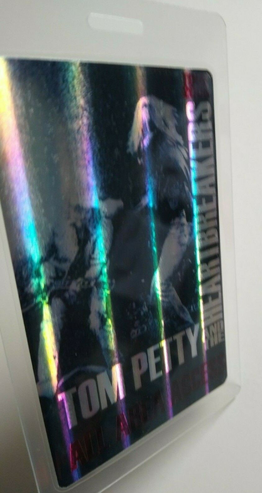 Tom Petty And The Heartbreakers Backstage Pass Hologram Original Rock Music 2005