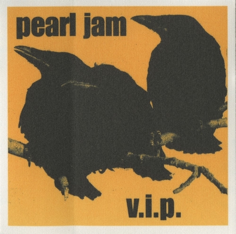 Pearl Jam 1998 Yield concert tour memorabilia VIP Band Guest Backstage Pass