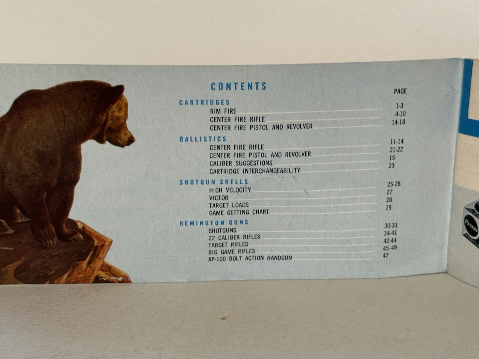 Vintage PETERS/Dupont Sporting Ammunition Brochure