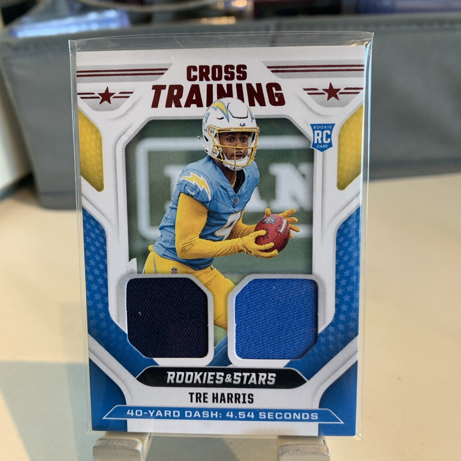 Panini NFL Rookies & Stars 2025 Tre Harris Rookie Patch Red No. CT-THS
