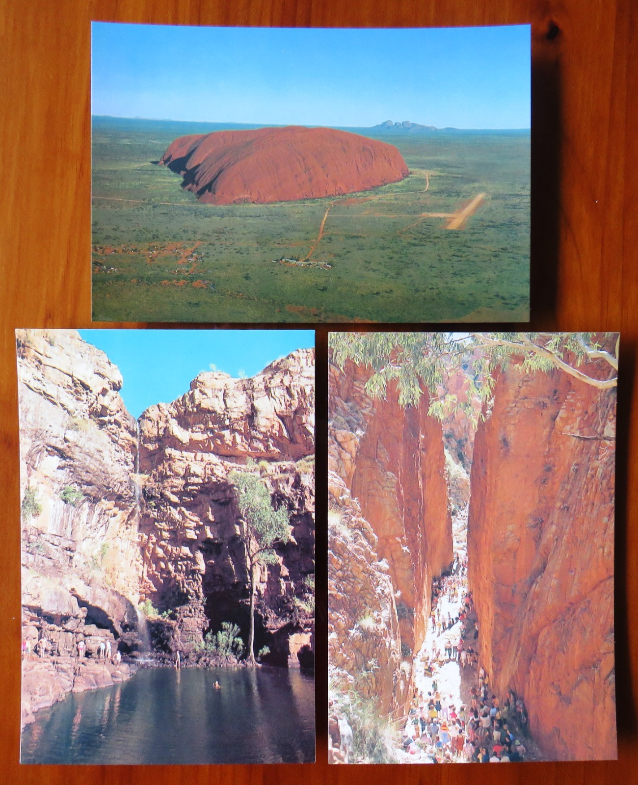 1978 Australia Post Un-Used Stamped Postcards: NORTHERN TERRITORY (Set of 3)