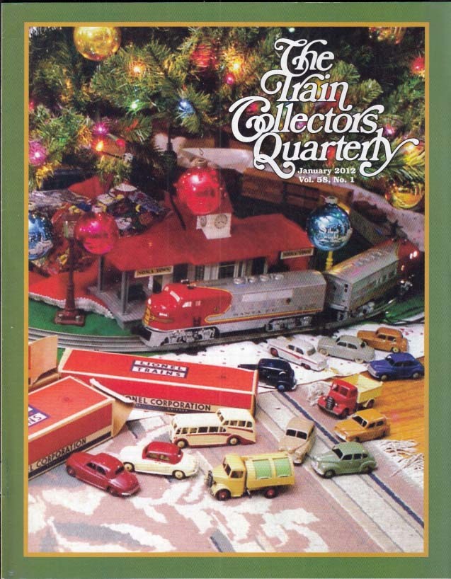 TRAIN COLLECTORS QUARTERLY 1 2012 Miniatur Hamburg Flyer Nation Wide holiday pix