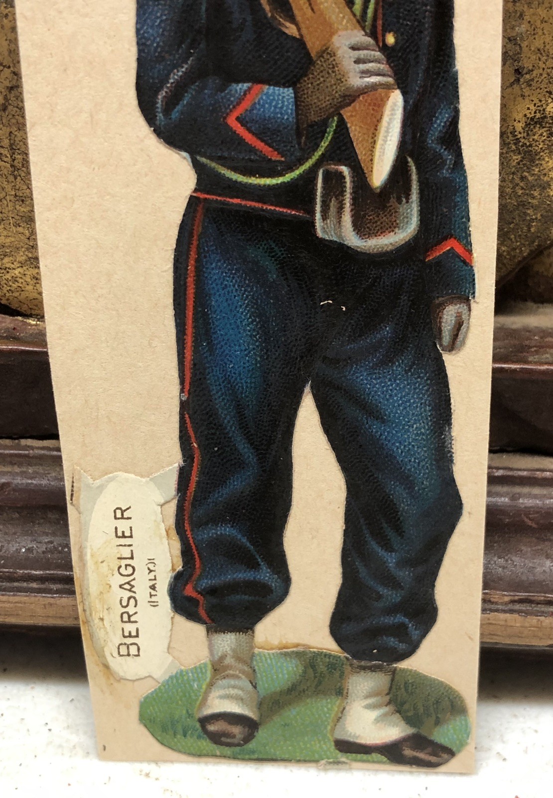 Bersaglier Die Cut Scrap by Raphael Tuck & Sons Military Italy #270 – L4
