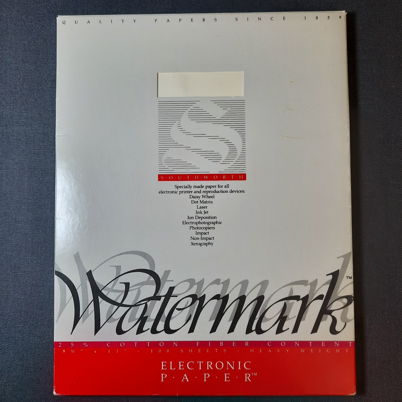 Typewriter Mixed Paper Lot New Partial and Weathered Cotton Onion Skin Watermark