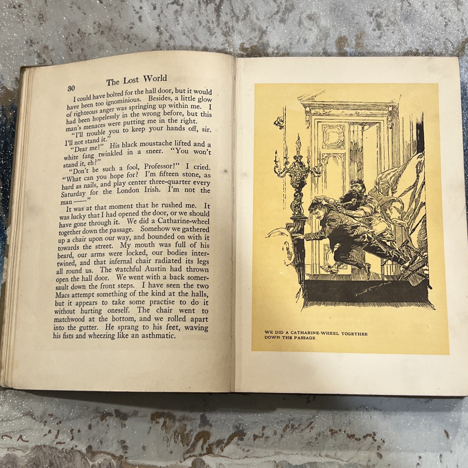 The Lost World by Sir Arthur Conan Doyle George H Doran First American Edition