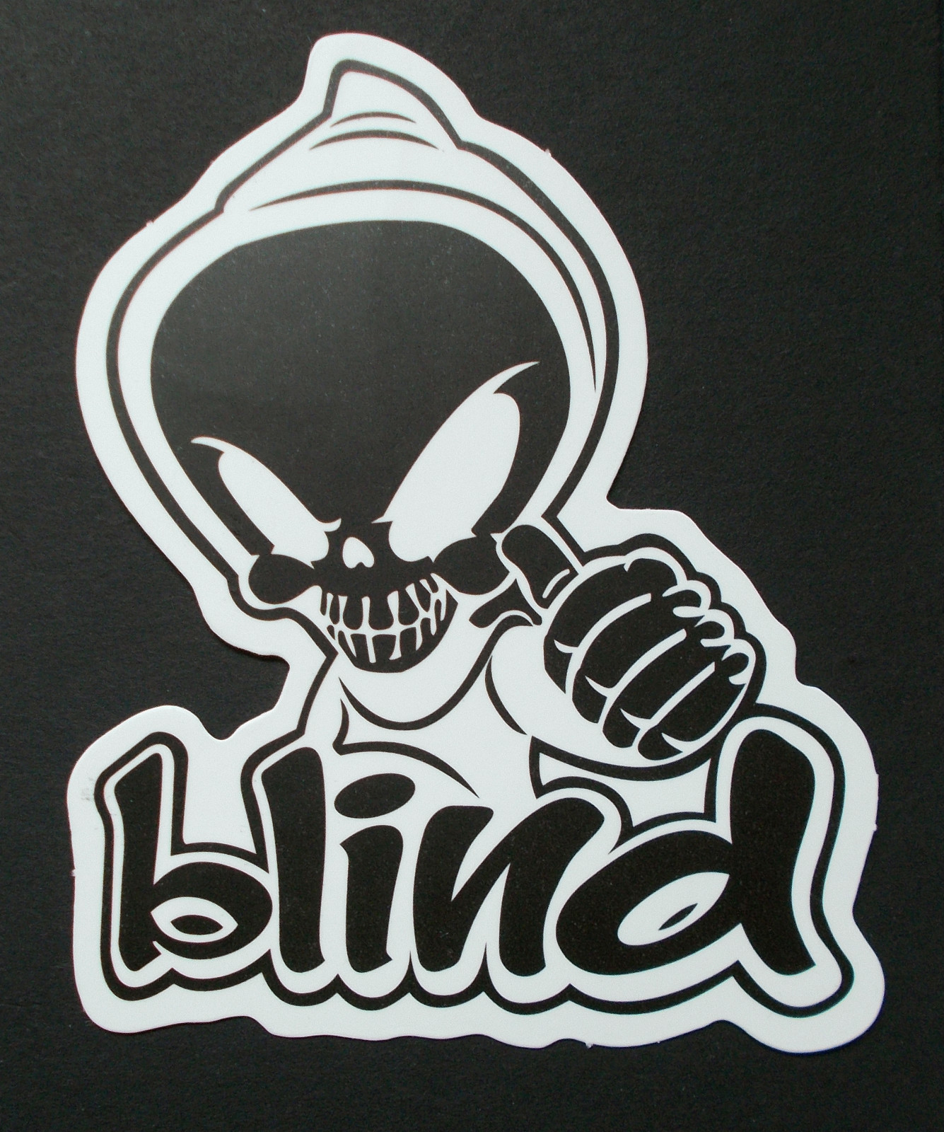 Sticker Decal Matte Look “Blind” Laptop, Notebook, Stickerbomb …