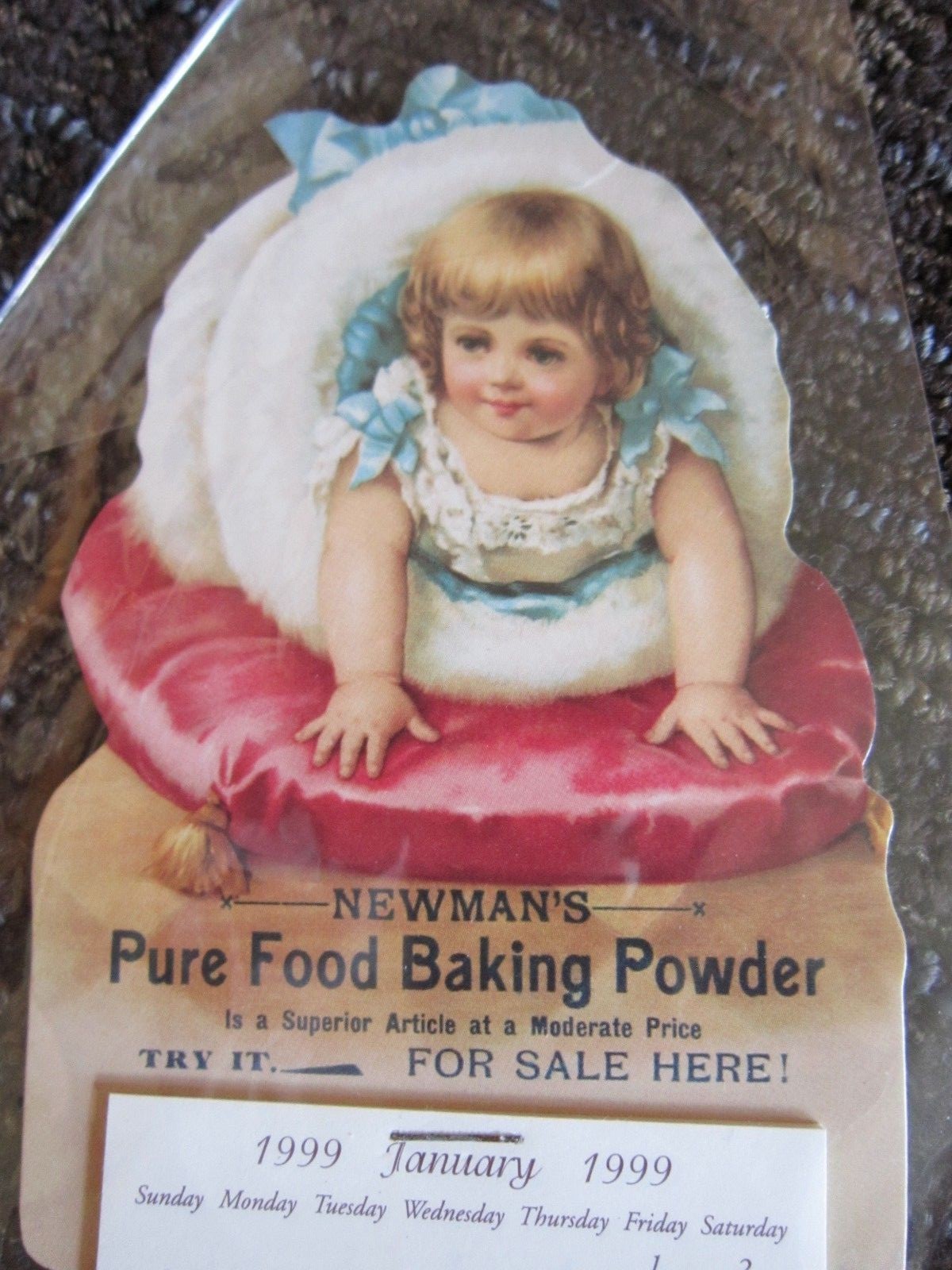 Victorian Trade Card REPRINTS Newmans Baking Powder,Sterling Heights Cats UNUSED