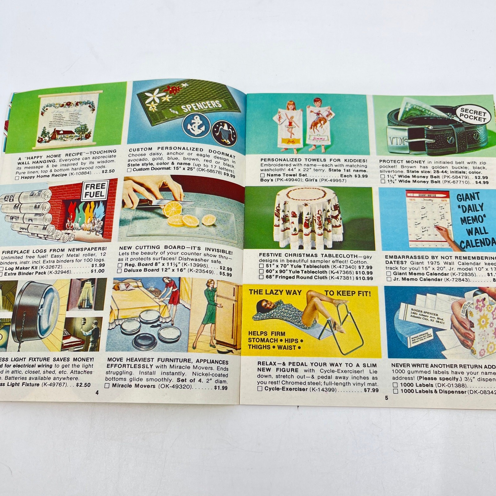 1974 Spencer Gifts Catalog – Fun & Fortune Sweepstakes SC5