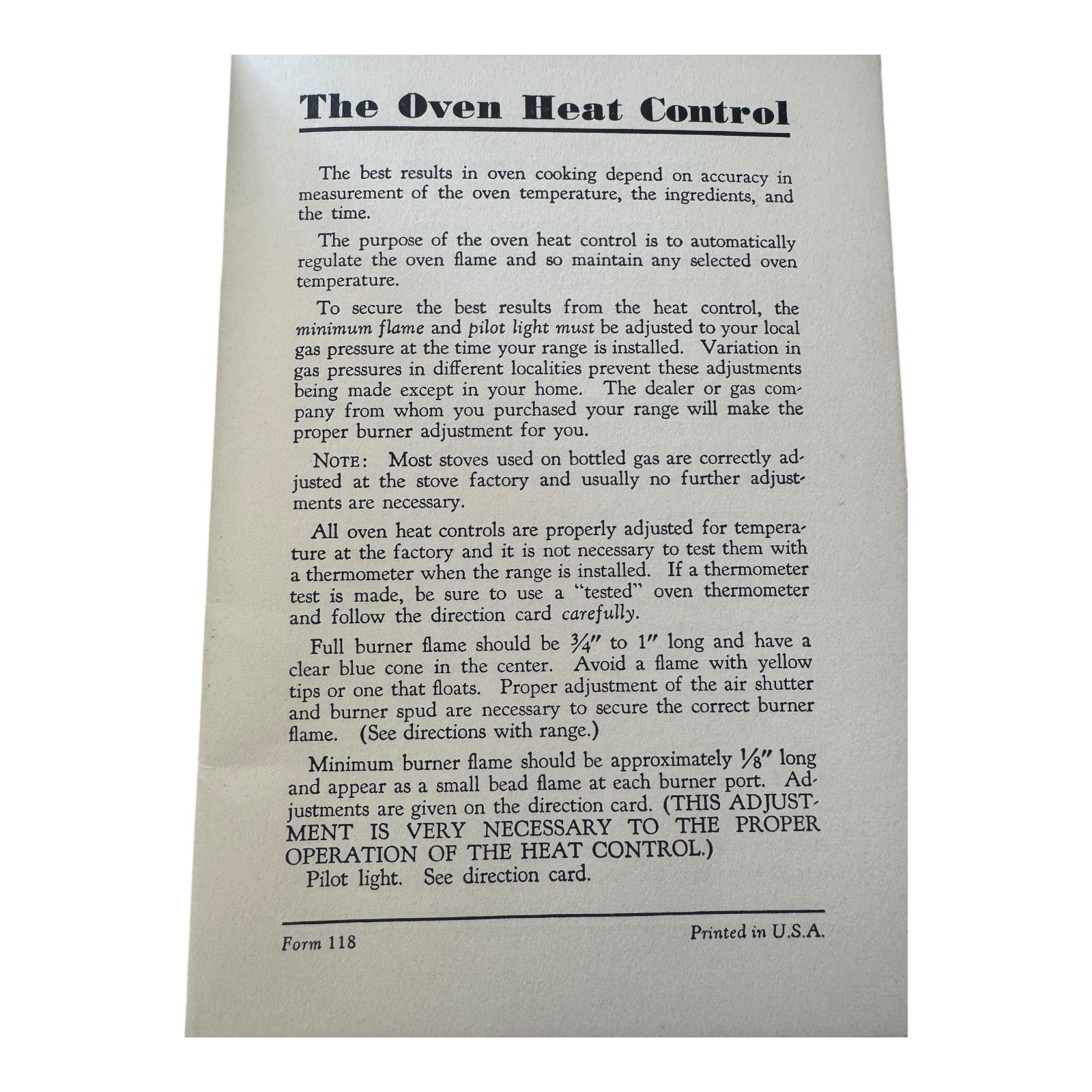 The Wilcolator Cook Book 1940s Recipe Pamphlet
