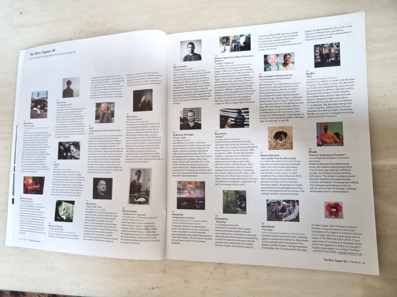 The Wire Magazine Issue 338 April 2012 Sun Araw / Conlon Nancarrow