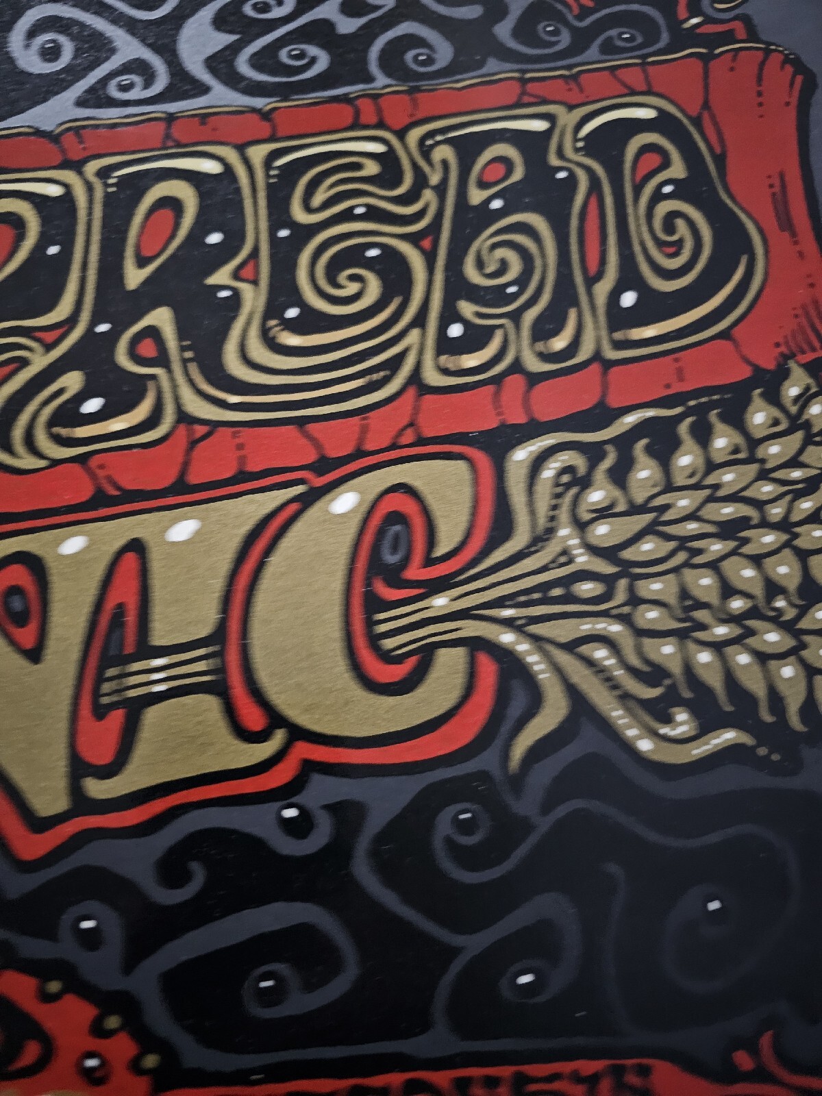 Widespread Panic Milwaukee 2010 The Riverside Theater Jeff Wood Poster S/N Print