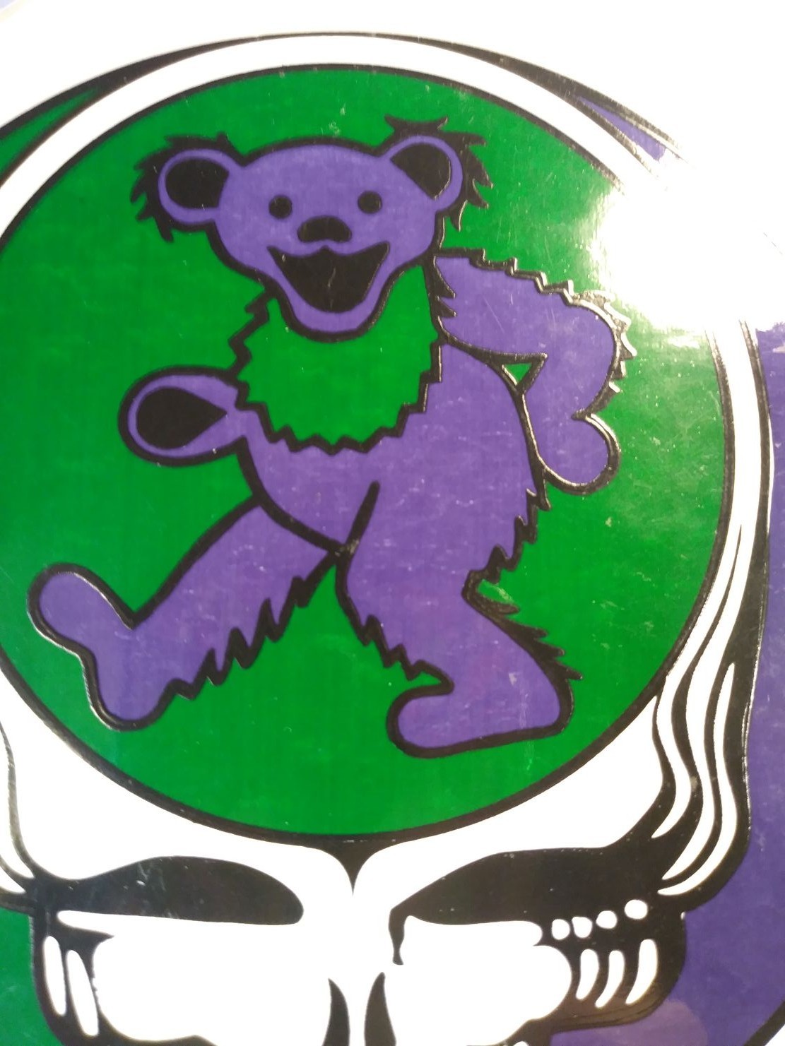 Grateful Dead STICKER LOT 3 Vintage SYF Official GDM 1991 Chrome GDP 2004 Rare
