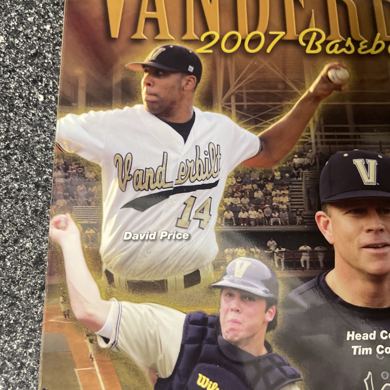 2007 Vanderbilt Commodores Baseball Media Guide – Mint Condition- David Price