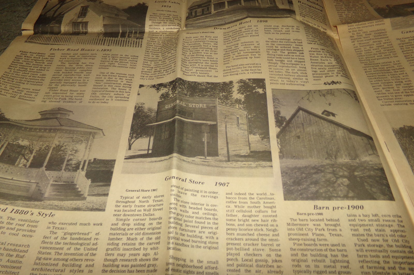 Vintage Heritage News Dallas American Revolution Bicentennial Drummers House 76