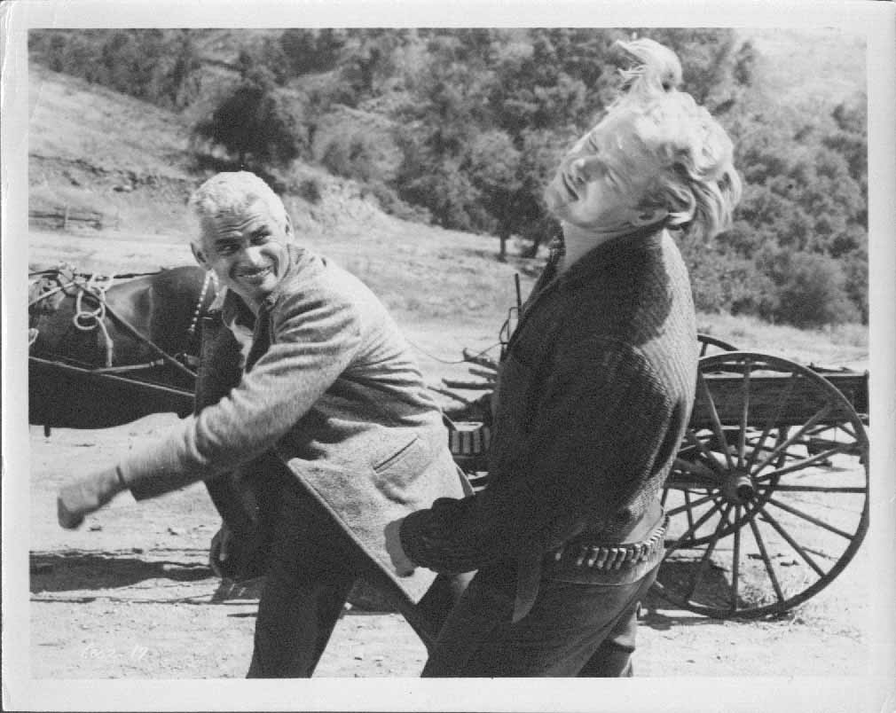 Jeff Chandler socks unknown western 8×10