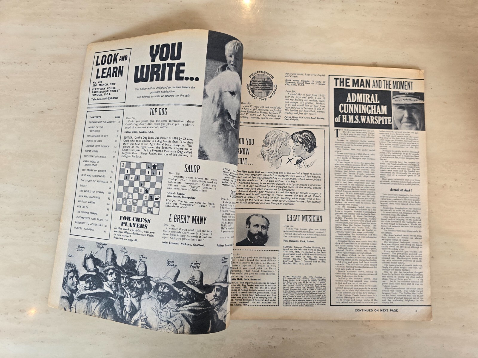 Look and Learn Magazine No. 428, 28th March 1970 IPC Magazine
