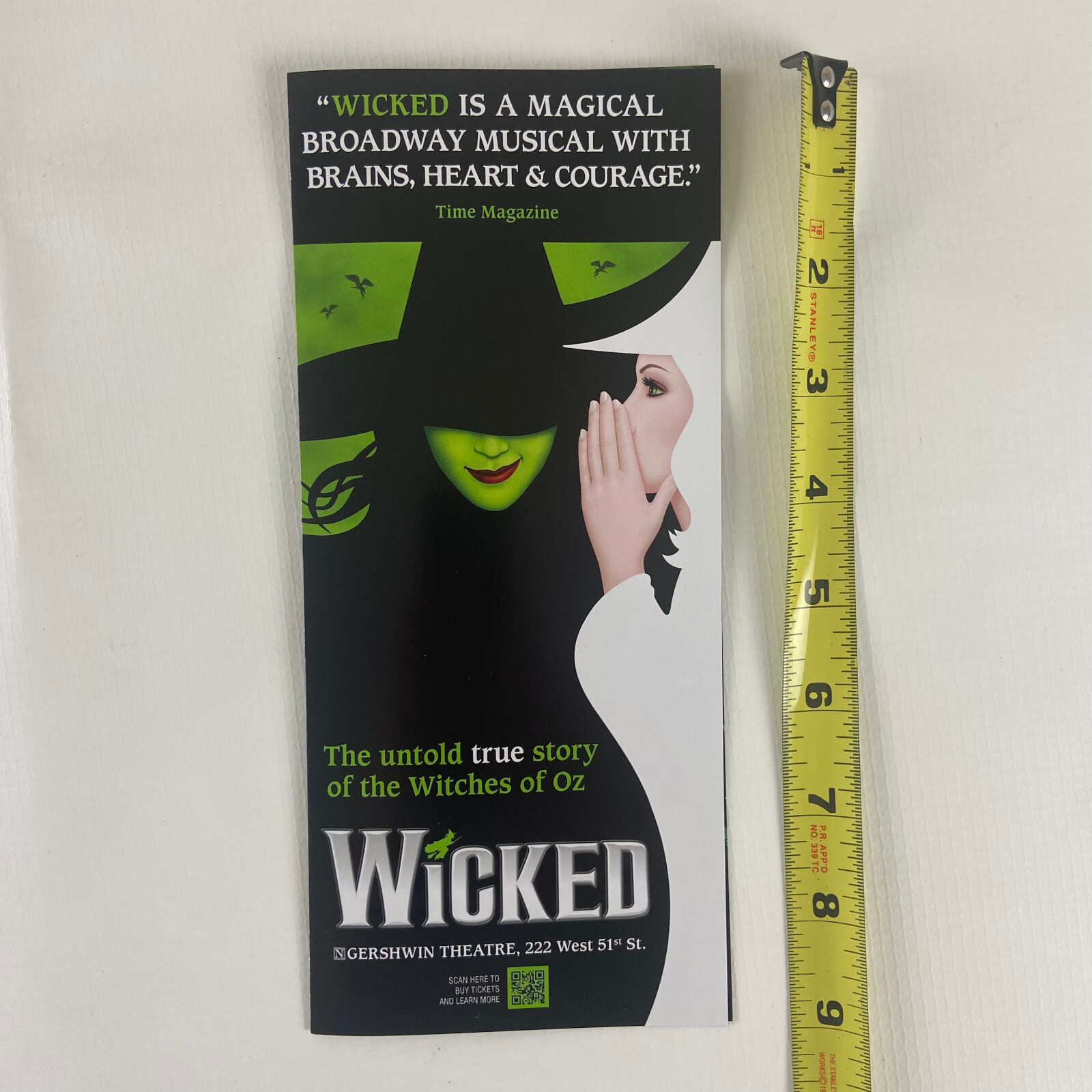 Wicked Witches of Oz 2022 Ad Flyer Broadway NYC New York City Advertisement Ads
