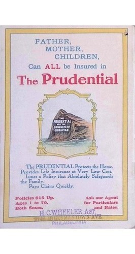 Prudential Cookbook 1910 Insurance Promo Recipes First Aid Baby Care Americana