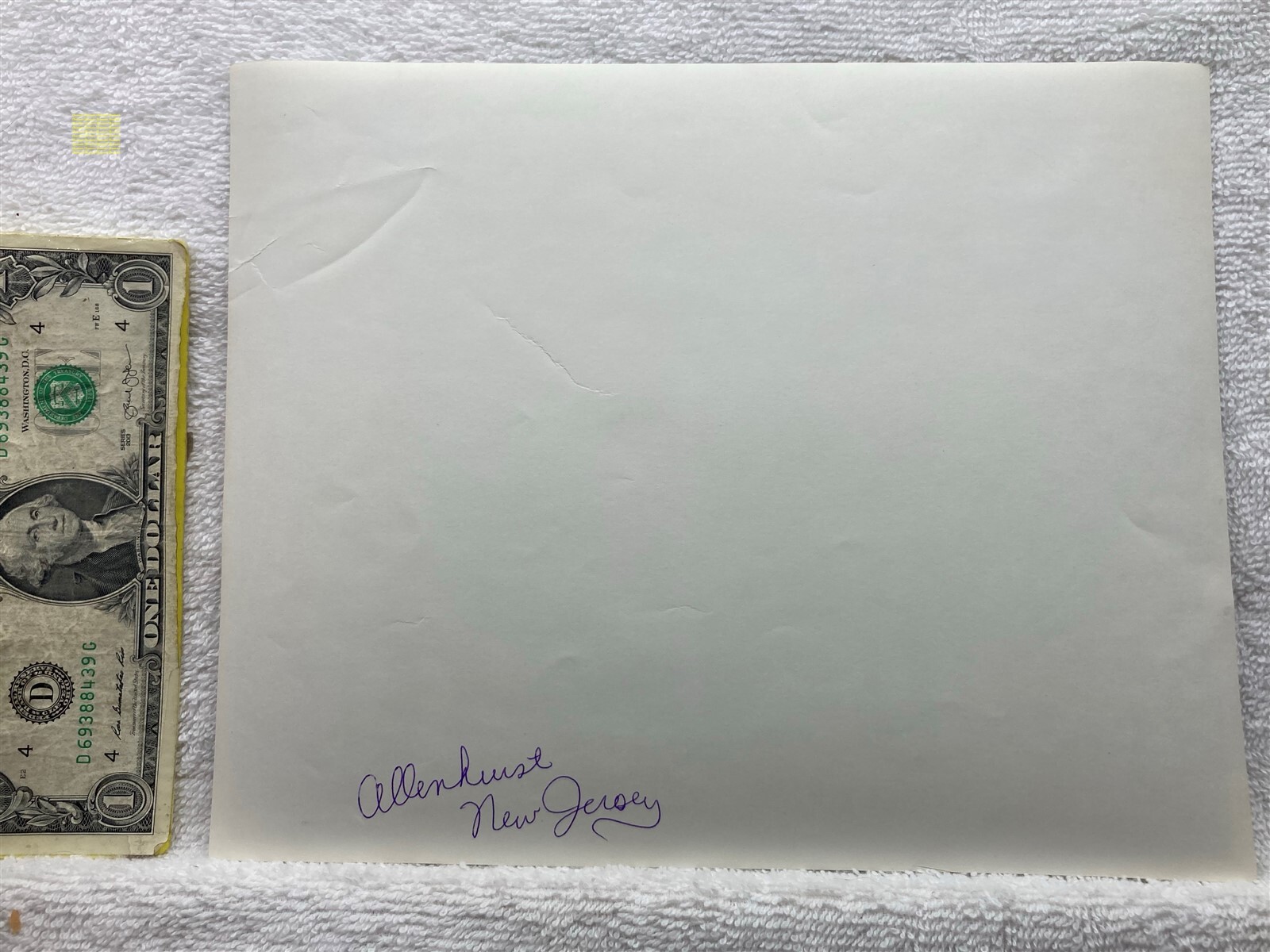 1960s Allenhurst New Jersey Photograph Girl Scout Brownie Vtg