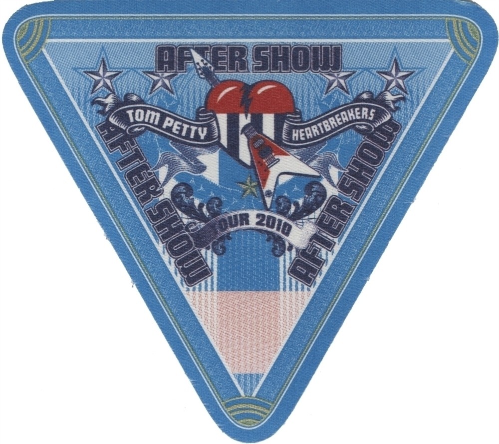 Tom Petty & the Heartbreakers 2010 Mojo concert tour After Show Backstage Pass