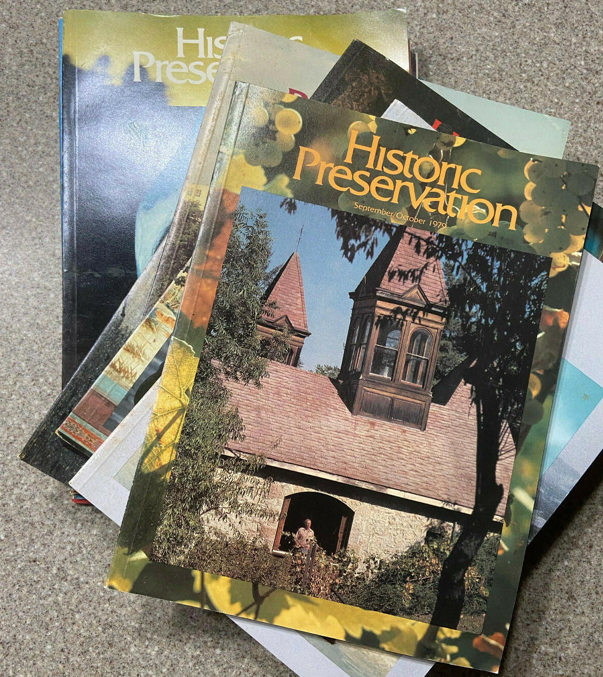Lot of 16 – Historic Preservation Magazine/Magazines 1979 1980 1981 Americana