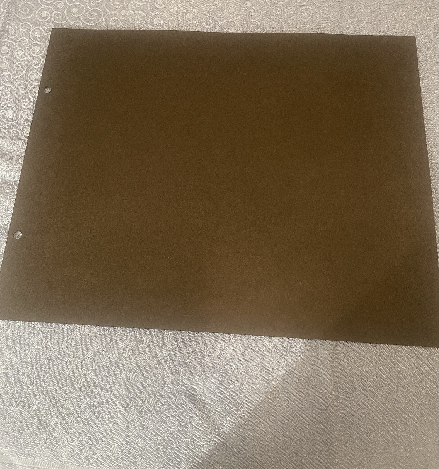 Lot of 2 ~ NOS No. 550-FPhoto Album Black Filler Sheets 7 Per Pack Two Holes