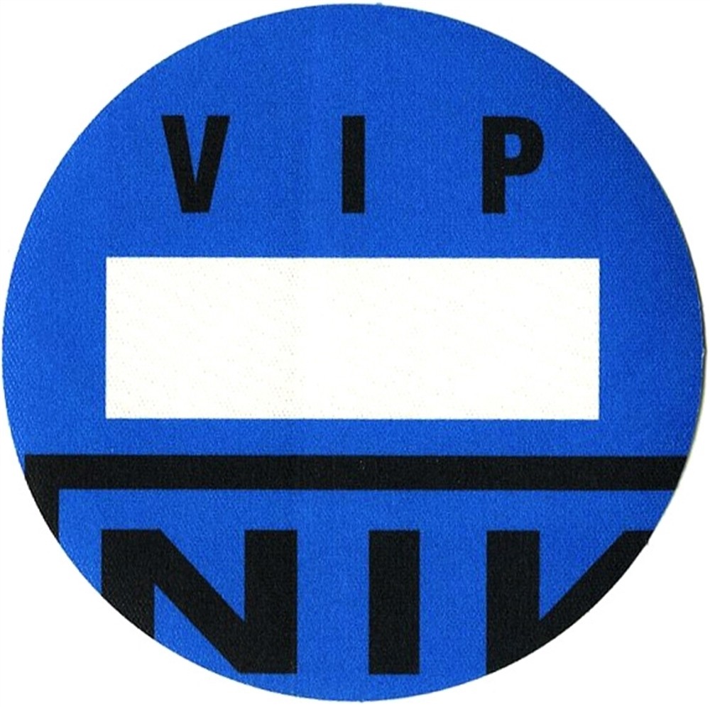 Nine Inch Nails 2000 The Fragile concert tour VIP Band Guest Backstage Pass