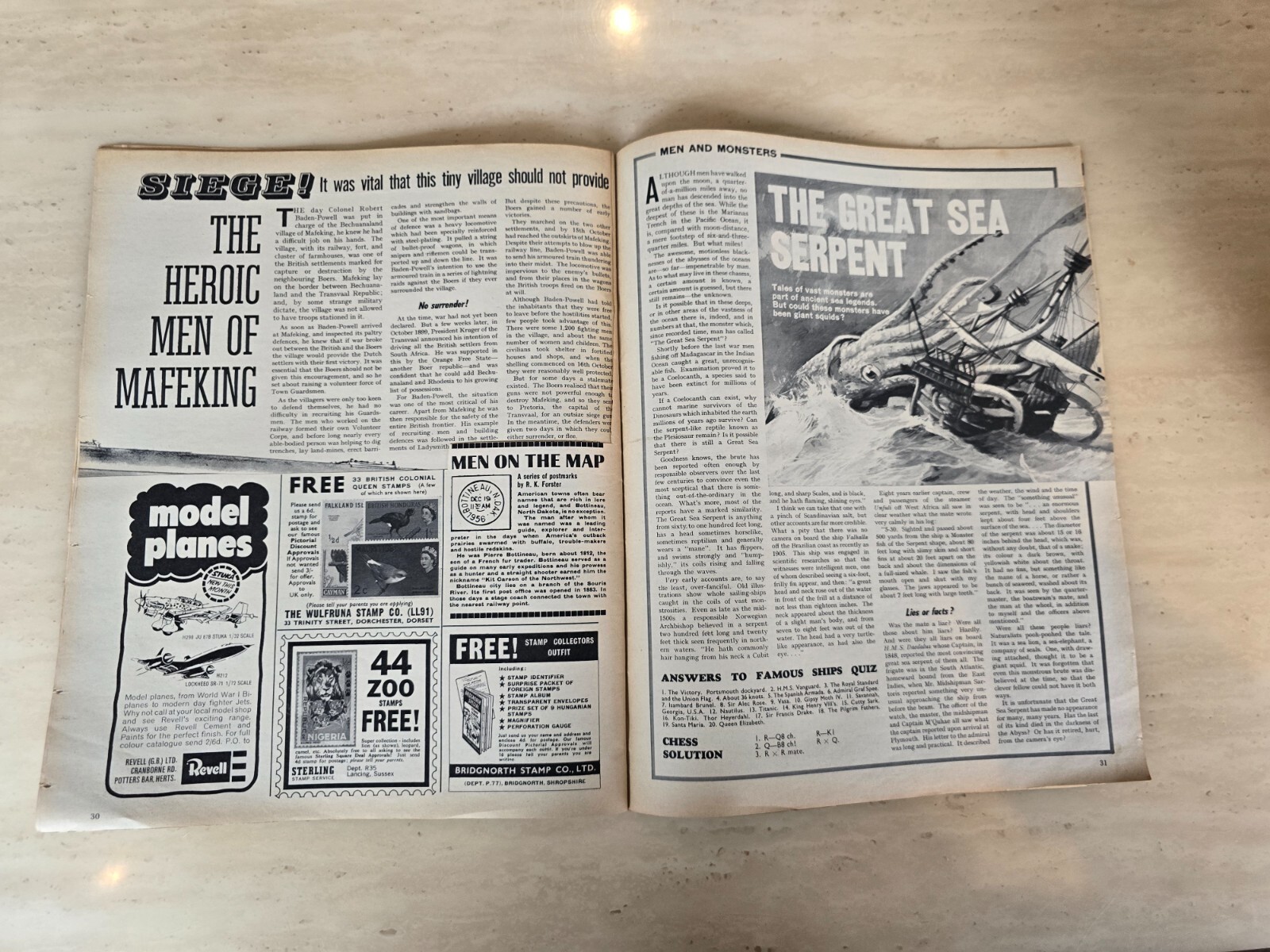 Look and Learn Magazine No. 430, 11th April 1970 IPC Magazine