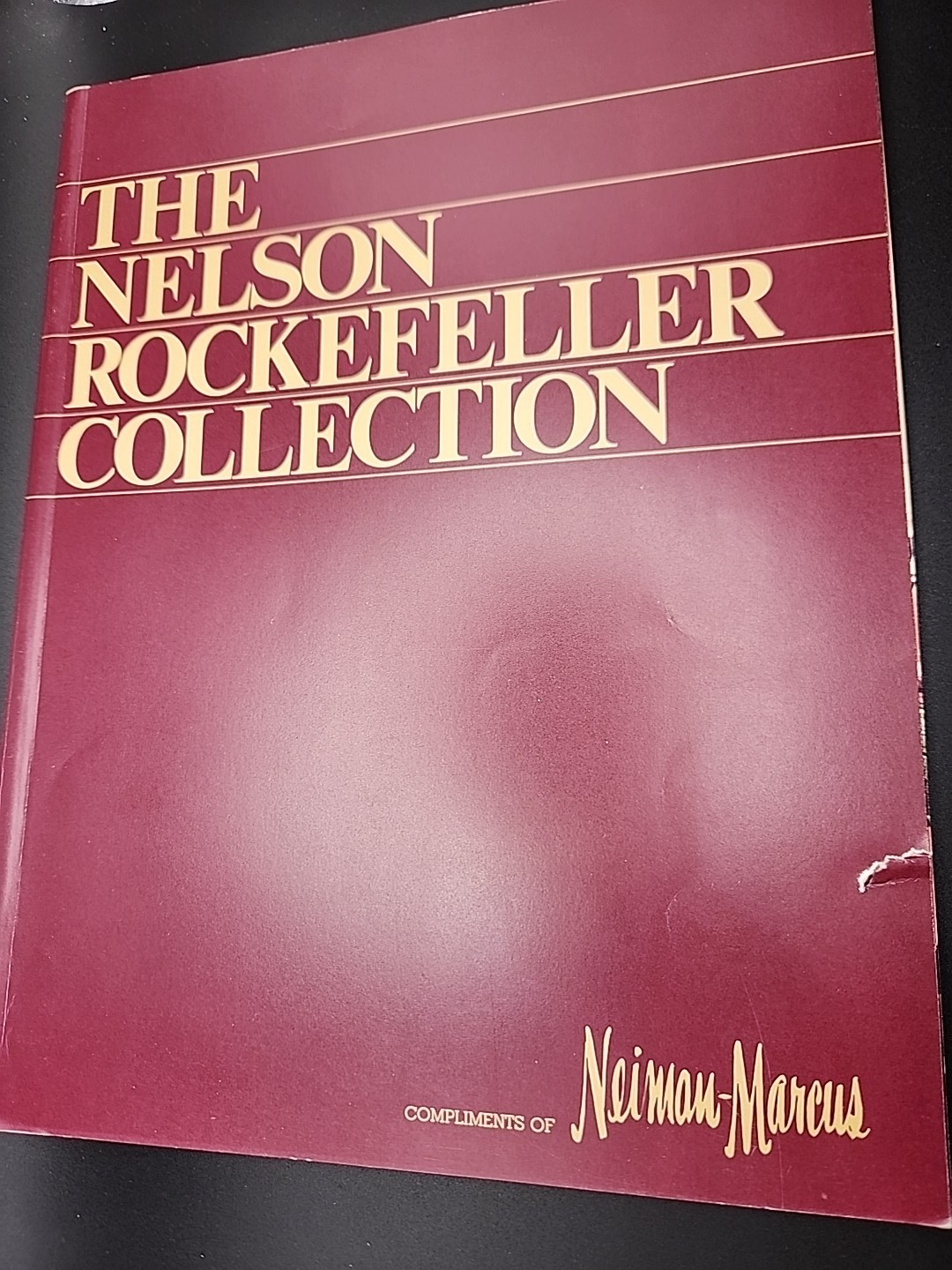 The Nelson Rockefeller Collection Compliments of Neiman-Marcus 1980’s Catalog