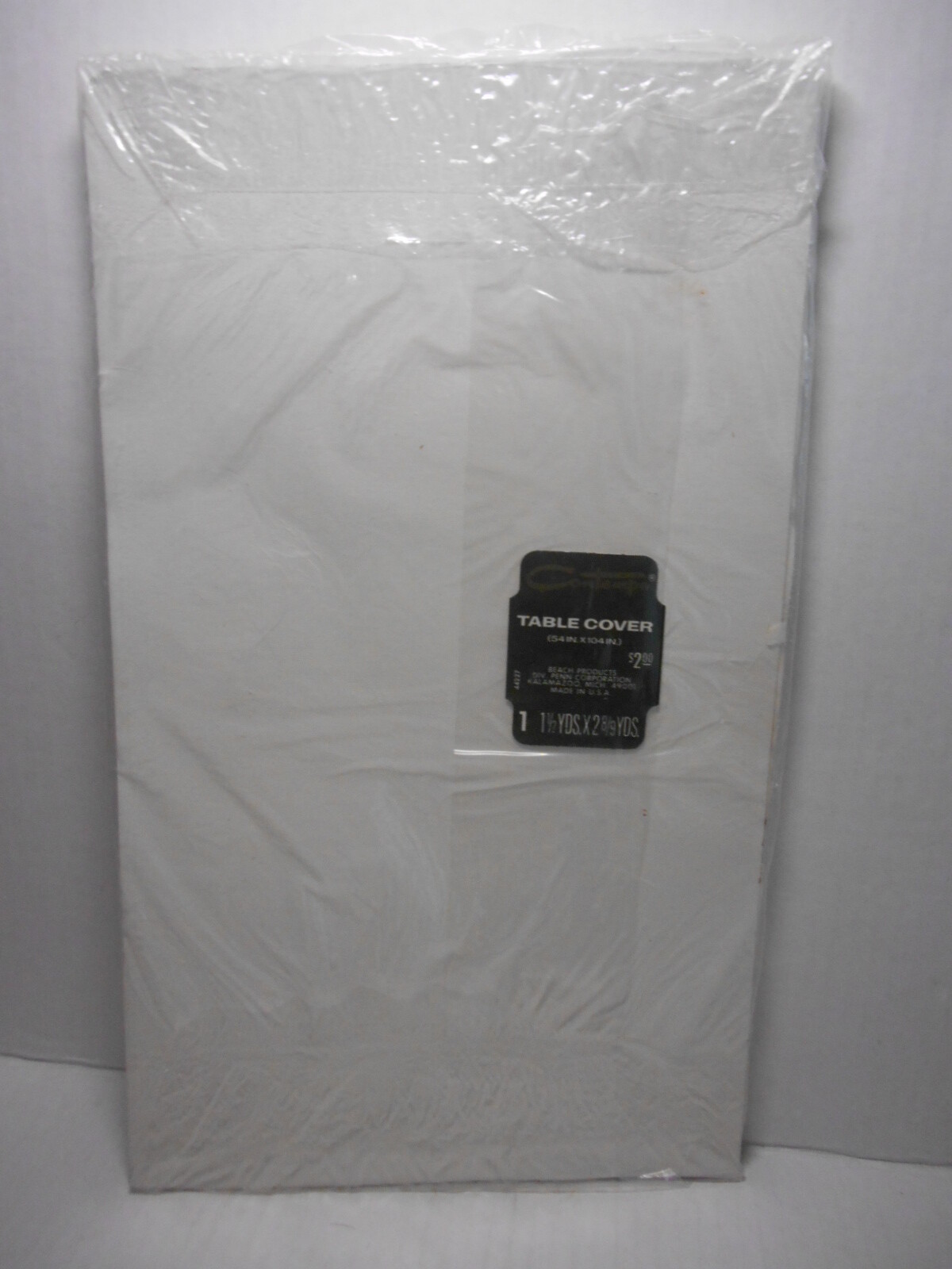 WOOFITS Elton & Angela Cartoon Birthday Party Tablecloth Vintage 1980’s SEALED