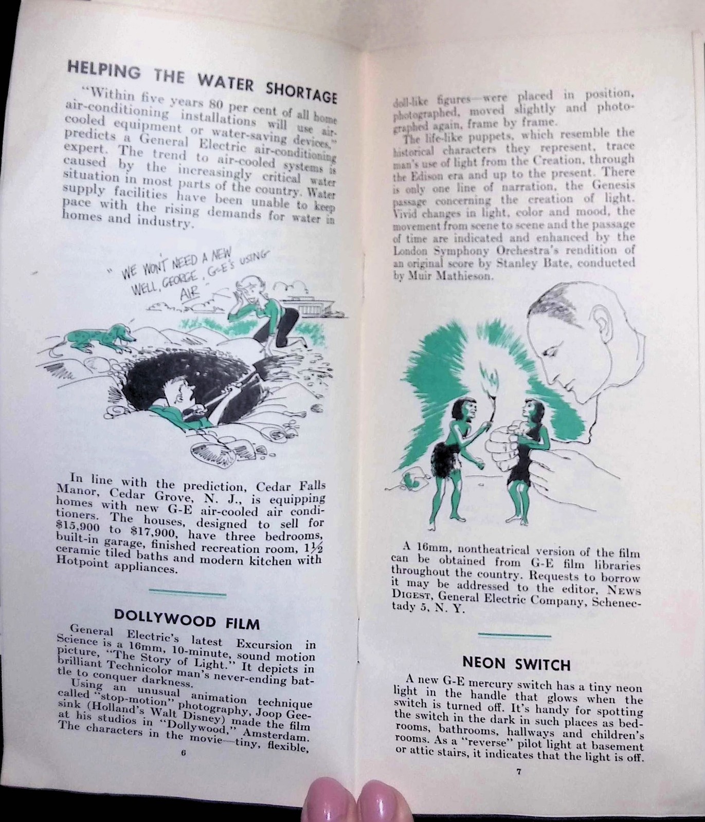 1954 GE News Digest X-Ray Microscope General Electric Nov Dec